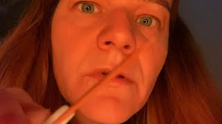 ASMR - Tracing our faces (real camera touching)