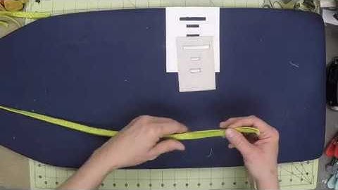 Simple Bias Tape Maker