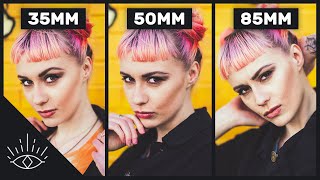 35mm vs 50mm vs 85mm - Which is BEST for Portrait Photography