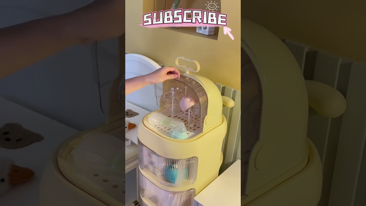 2-in-1 Baby Storage Rack & Cart – The Perfect Organizer for Baby Essentials!