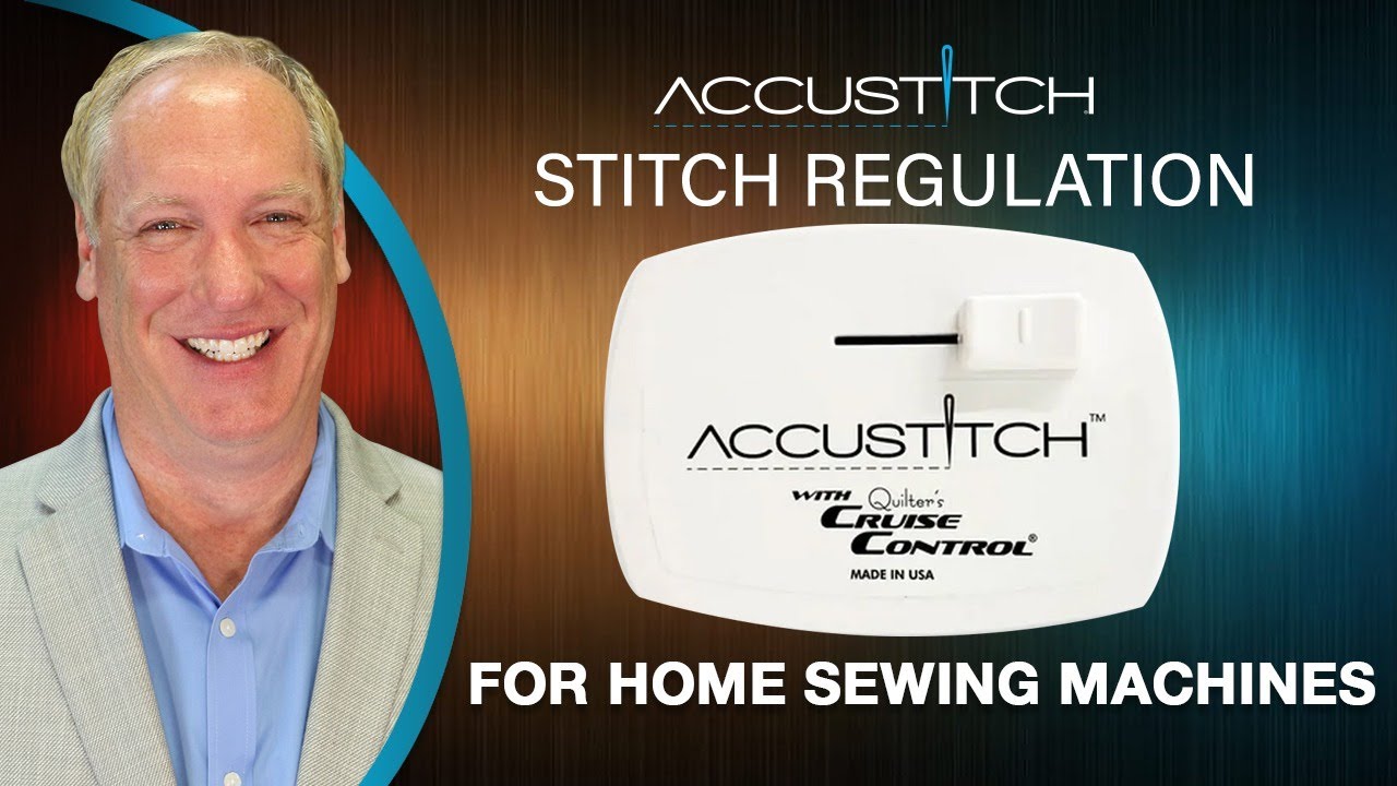 Accustitch Stitch Regulator For Home Machines YouTube