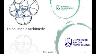 La Poussée Darchimède Cours