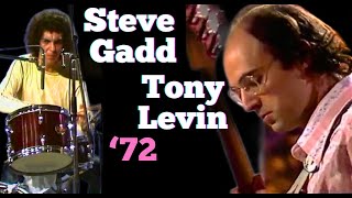 STEVE GADD  ► TONY LEVIN ► GROOVY BAS AND DRUMSOLO 1972 MONTREUX ►