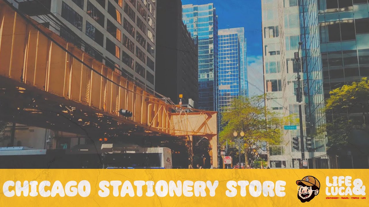 atlas stationers trip in chicago plus stationery haul