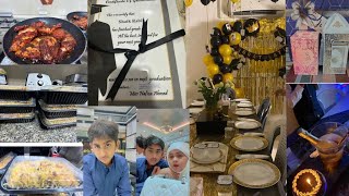 Eid ki shopping rabil ki graduation party shopping and cooking / eiduladha2023