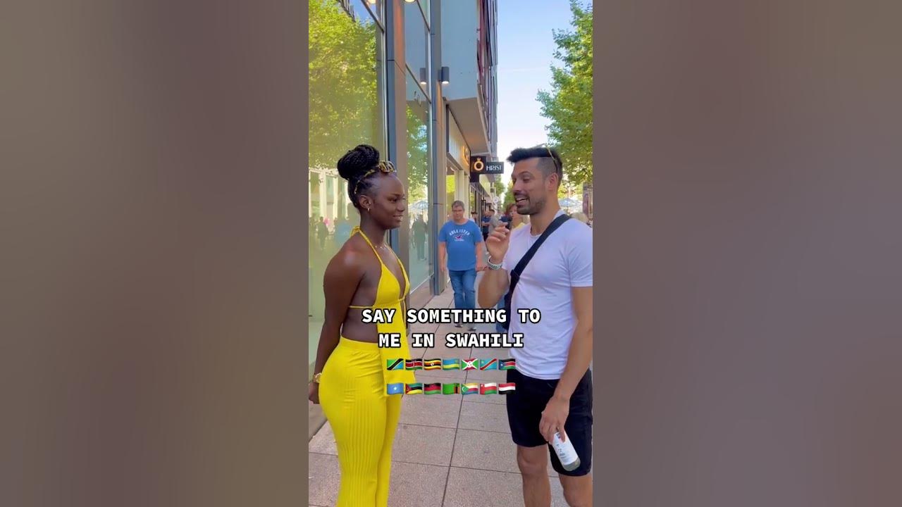 PEOPLE WHO SPEAK SWAHILI 🇹🇿🇰🇪🇺🇬🇷🇼🇧🇮🇨🇩🇸🇸🇸🇴🇲🇿🇲🇼🇿🇲🇰🇲🇴🇲🇾🇪 WHAT DID SHE SAY? #swahili #translate