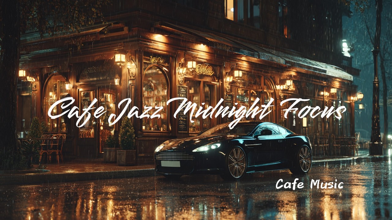 Cafe Jazz Midnight Focus – Soft Music for Productivity