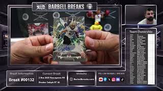 2 Box 2025 Resurgence Football Breaker Delight - Random Teams #2 - Break #00132
