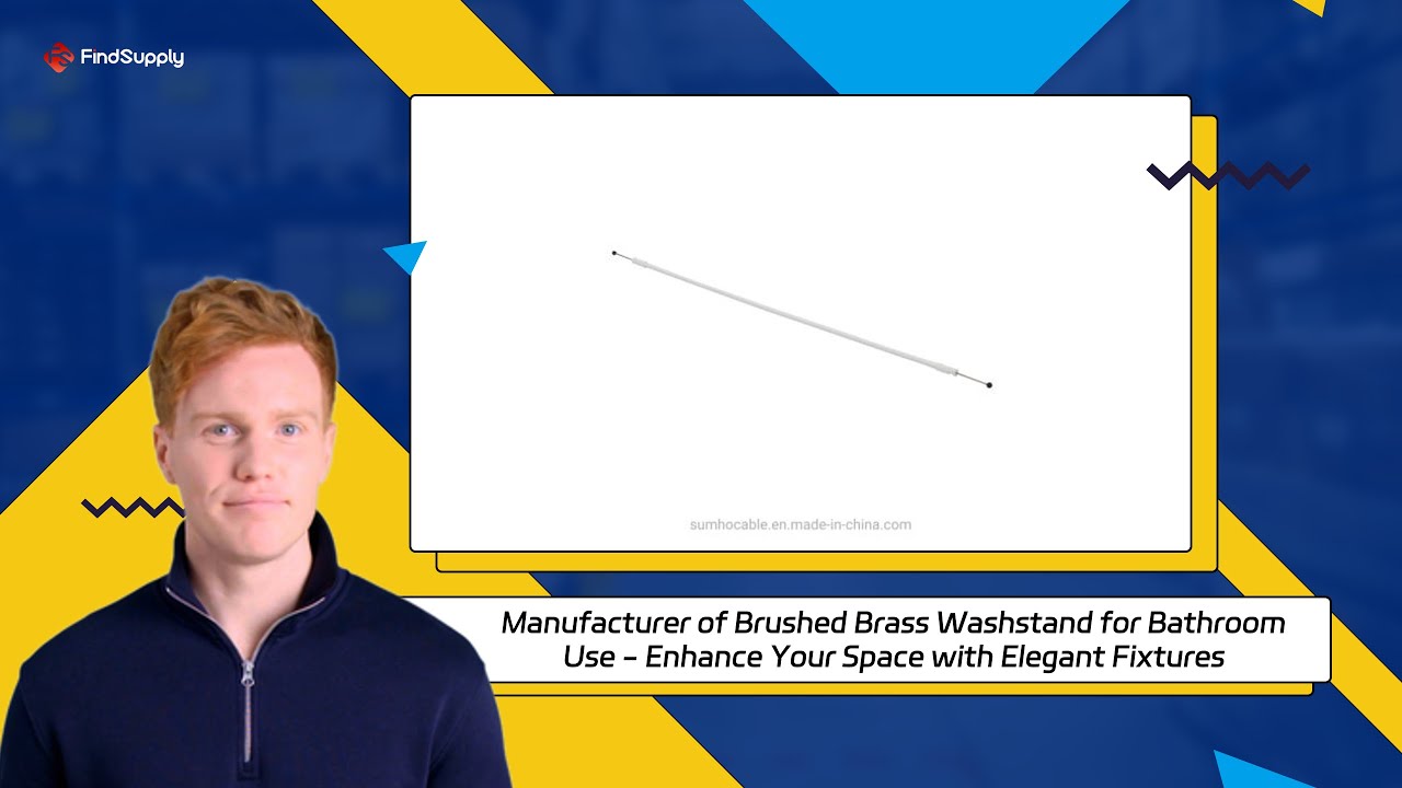 Manufacturer of Brushed Brass Washstand for Bathroom Use - Enhance Your Space with Elegant Fixtures