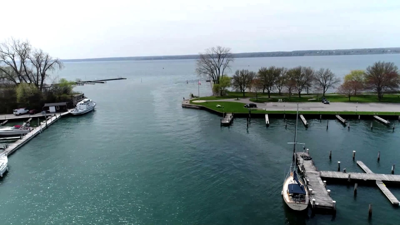 Tiki Bar at Stivers Marina on Seneca Lake in Geneva, NY YouTube