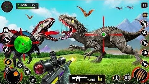 Dino Hunting Game 3D 2023 – Android Gameplay