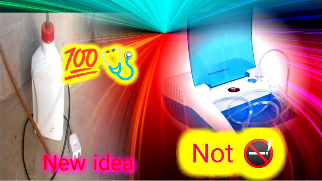 how-to-make-a-nebulizer-machine-at-home-youtube
