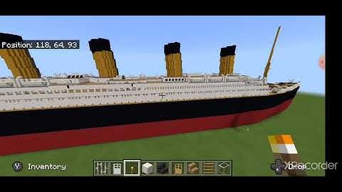 RMS Titanic minecraft tutorial #8