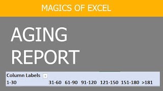 aging report in excel