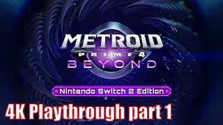 Metroid Prime 4 Playthrough pt1/7 | Fury Green | 100% items | 4K
