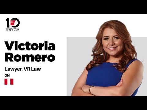 Victoria Romero 2025 Nominee TLN 10 Most Influential Hispanic Canadians Awards