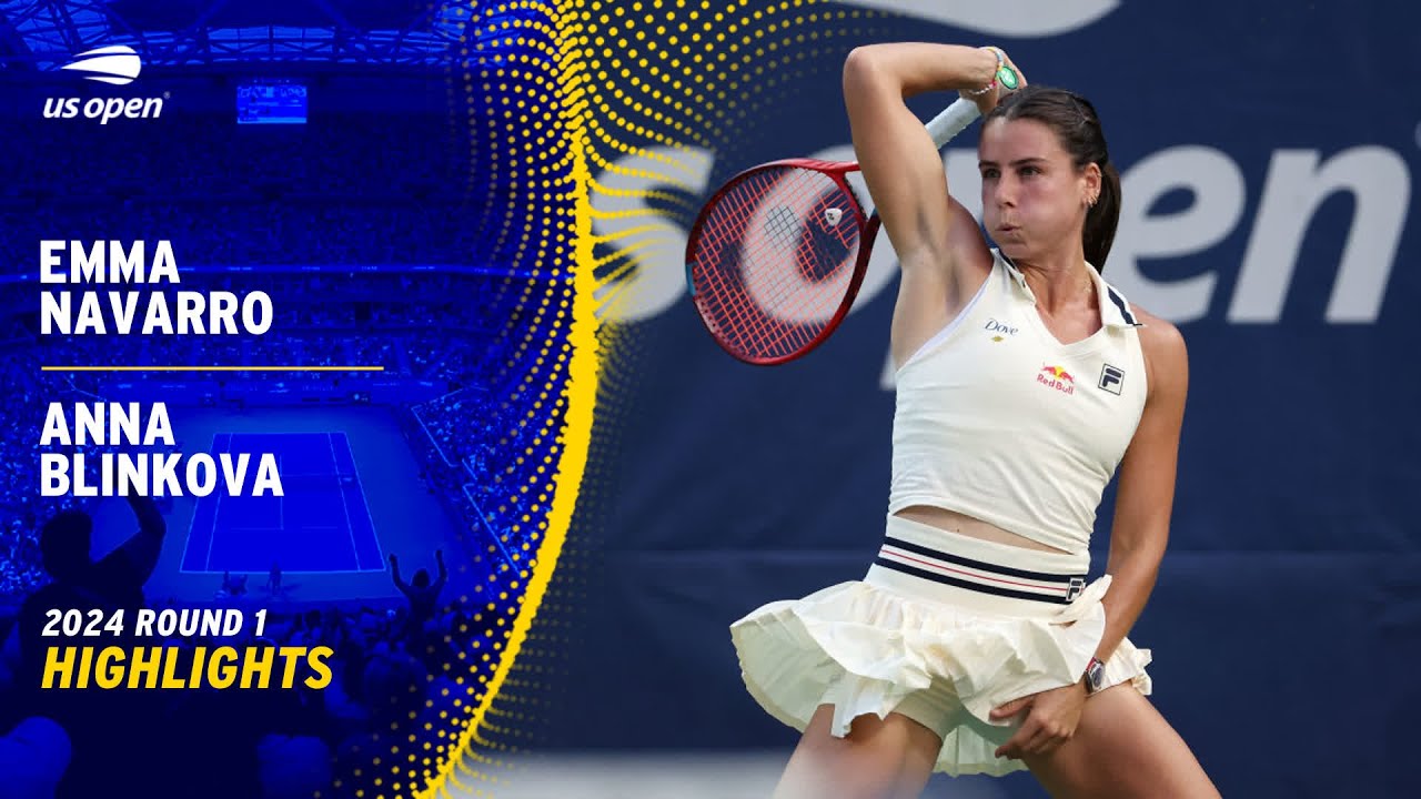 Emma Navarro vs. Anna Blinkova Highlights | 2024 US Open Round 1