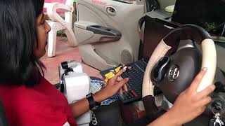 Laser Tracker for Automotive and Large Screen Interaction