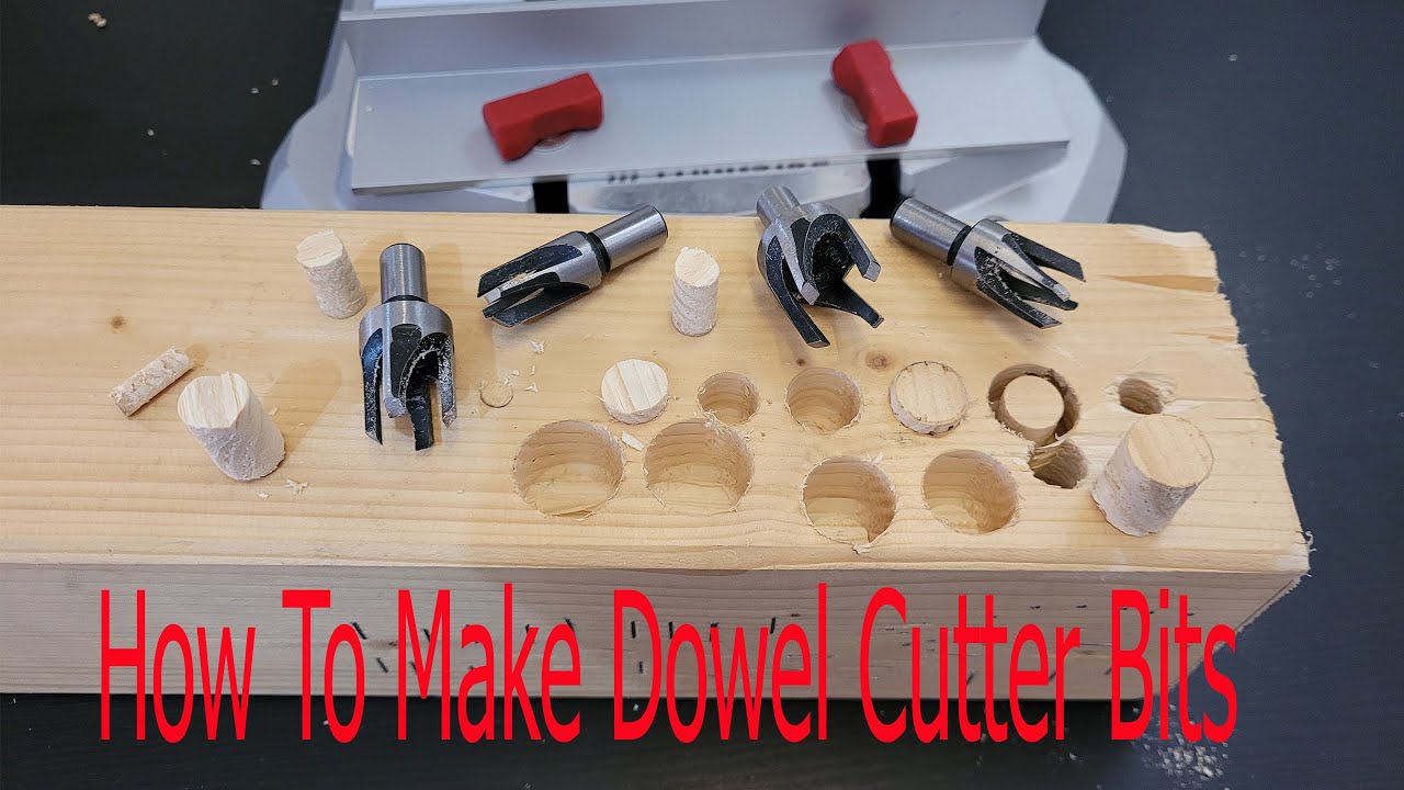 Parkside How To Make Plug and Dowel Cutter Bits 