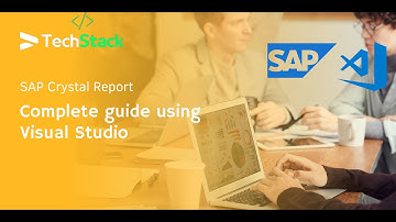 Complete Guide on SAP Crystal Report using EF and SQL Server in Visual Studio