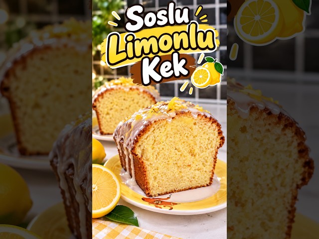 Sosuyla Efsane Limonlu Kek 🍋😍 #shorts #pratiktatlitarifleri #tarif #tarifkafe