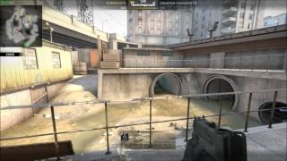 CS:GO MAC-10 ACE on Overpass