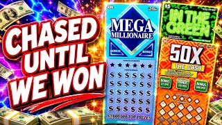 MEGA MILLIONAIRE, 50X, IN THE GREEN - Texas Lottery Scratchoffs