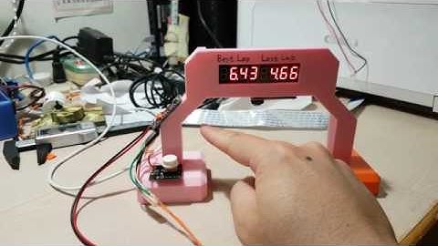 [Arduino] 賽道計時器