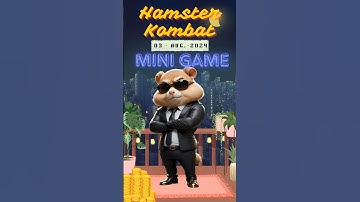 Hamster Kombat mini game puzzle solved 3 August #hamsterkombat #airdrop #minigame #taptap