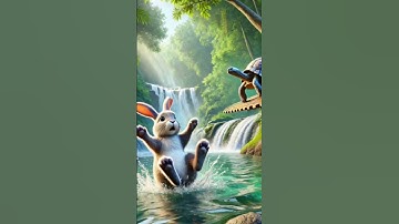 rabbit and tortoise story #shortvideo #1million #shorts #short #viralvideo #rabbit