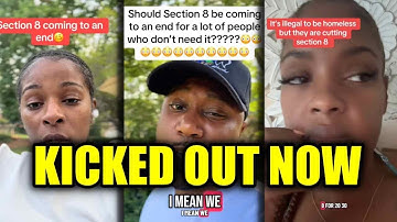 Section 8 Tenant Bragged About Free Housing and Then GETS KICKED OUT
