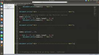 javaScript in arabic #9 Arrays #1