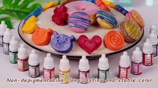 Oil Based Food Coloring, Create the masterpiece you have in mind with the finest food coloring!
