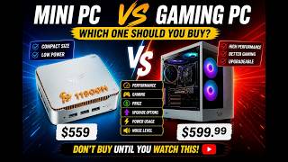 Mini PC vs Full Gaming PC 🔥 Don’t Buy Until You Watch This!