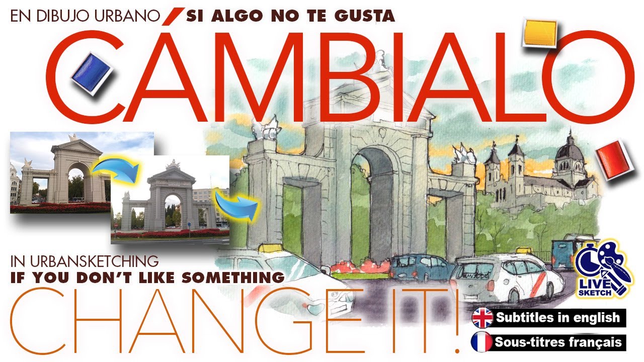 Adapta la realidad a tus necesidades de dibujo. Sketch changing reality for your needs.