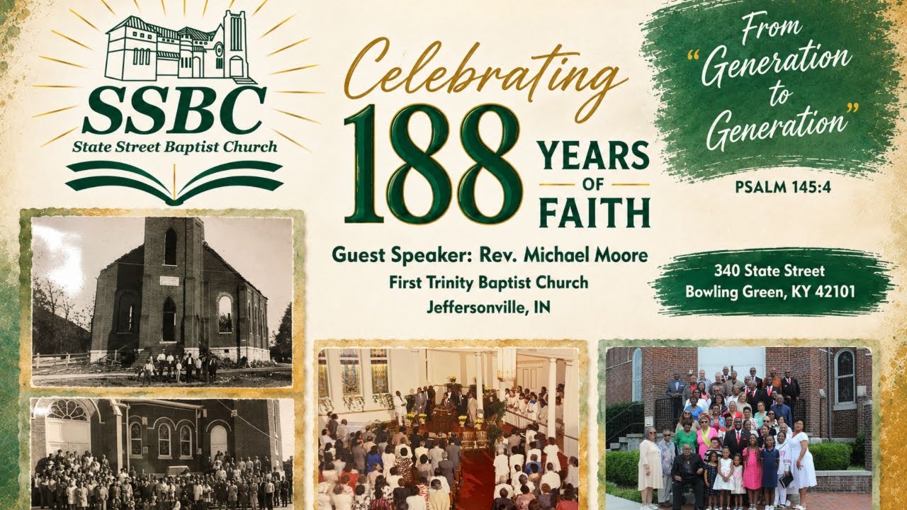 SSBC 188th Church Anniversary 06/28/2026