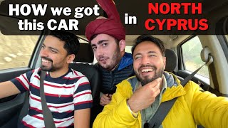 Our IRAQI friend & NEW CAR ! Indian in NORTH CYRPUS