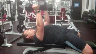 Exercise library - Flat Dumbbell Fly