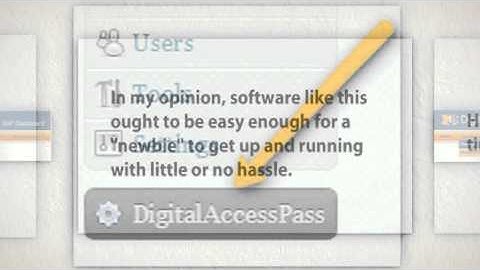 Digital Access Pass Review July2012