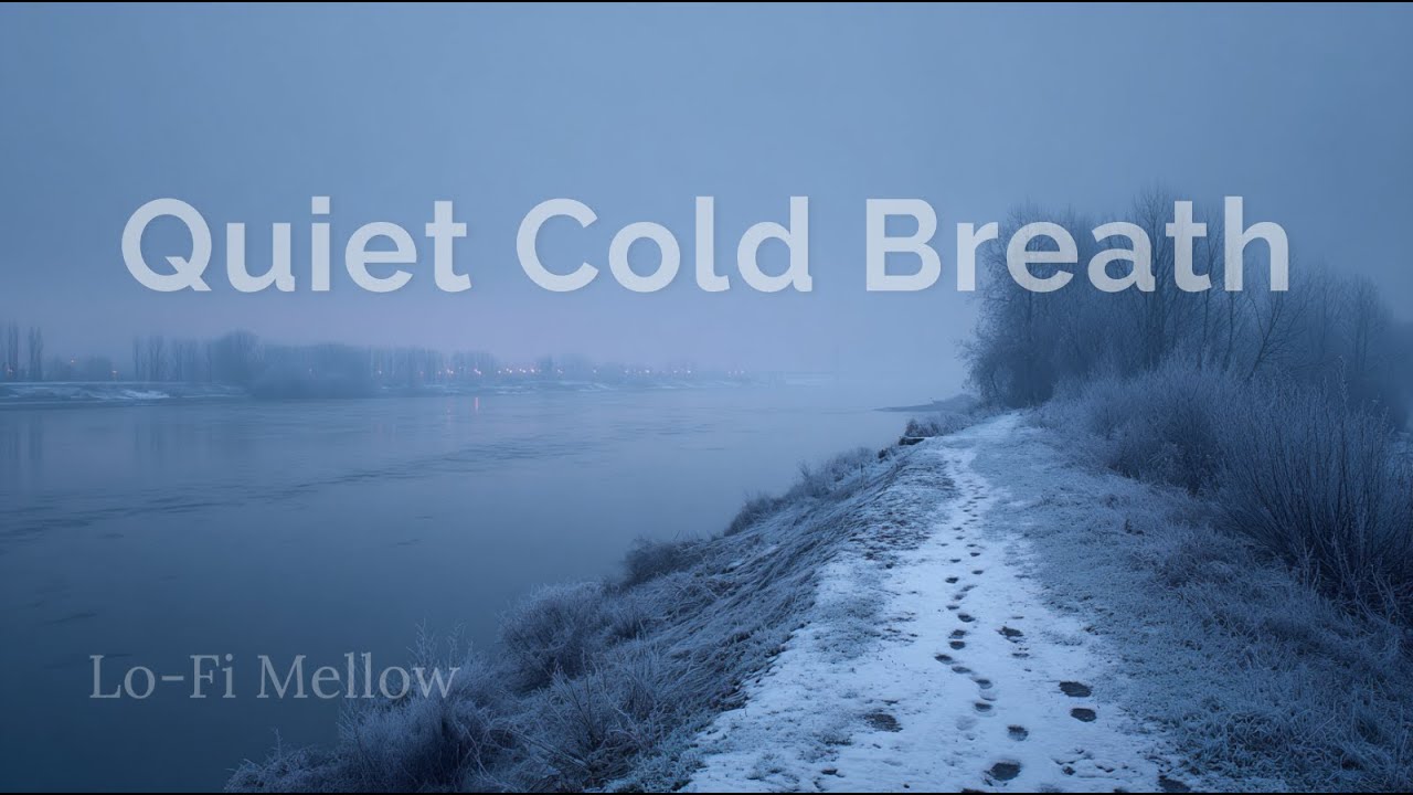 Lo-Fi Mellow – Quiet Cold Breath | Calm Relaxing Background Music for Study & Focus