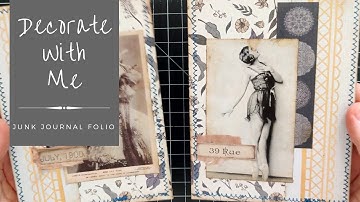 Decorate With Me - Folio Lap Book Junk Journal - Part 3