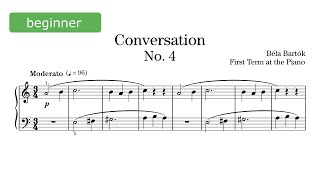 Dialogue - Béla Bartók (ABRSM Initial Grade)