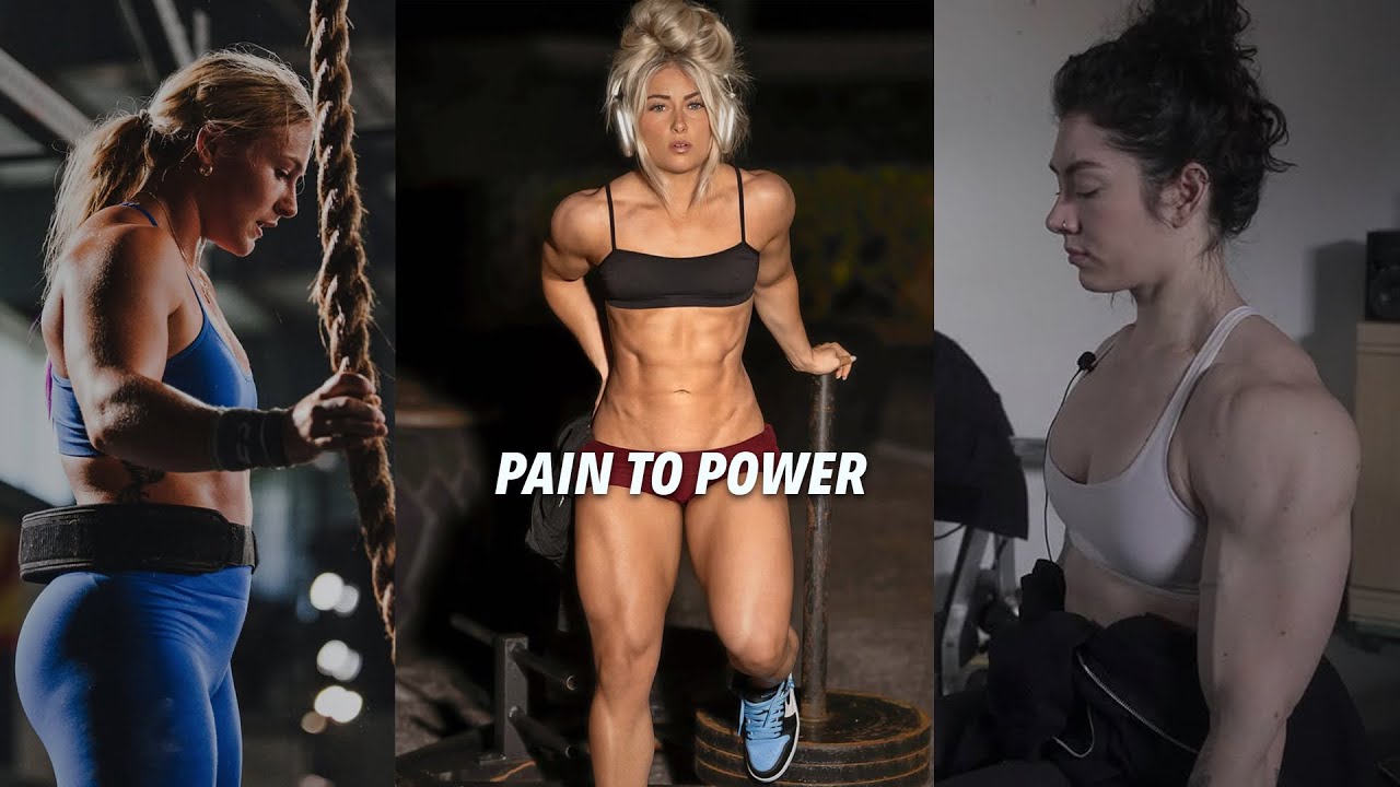 PAIN TO POWER - Female Gym Motivation 🔥