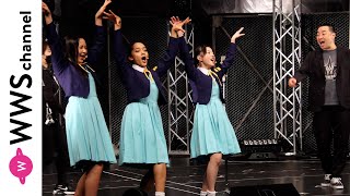 少女歌劇団ミモザーヌ・すずきみあいムェンドワ、特別講師レイザーラモンと早口言葉対決で盛り上げる！