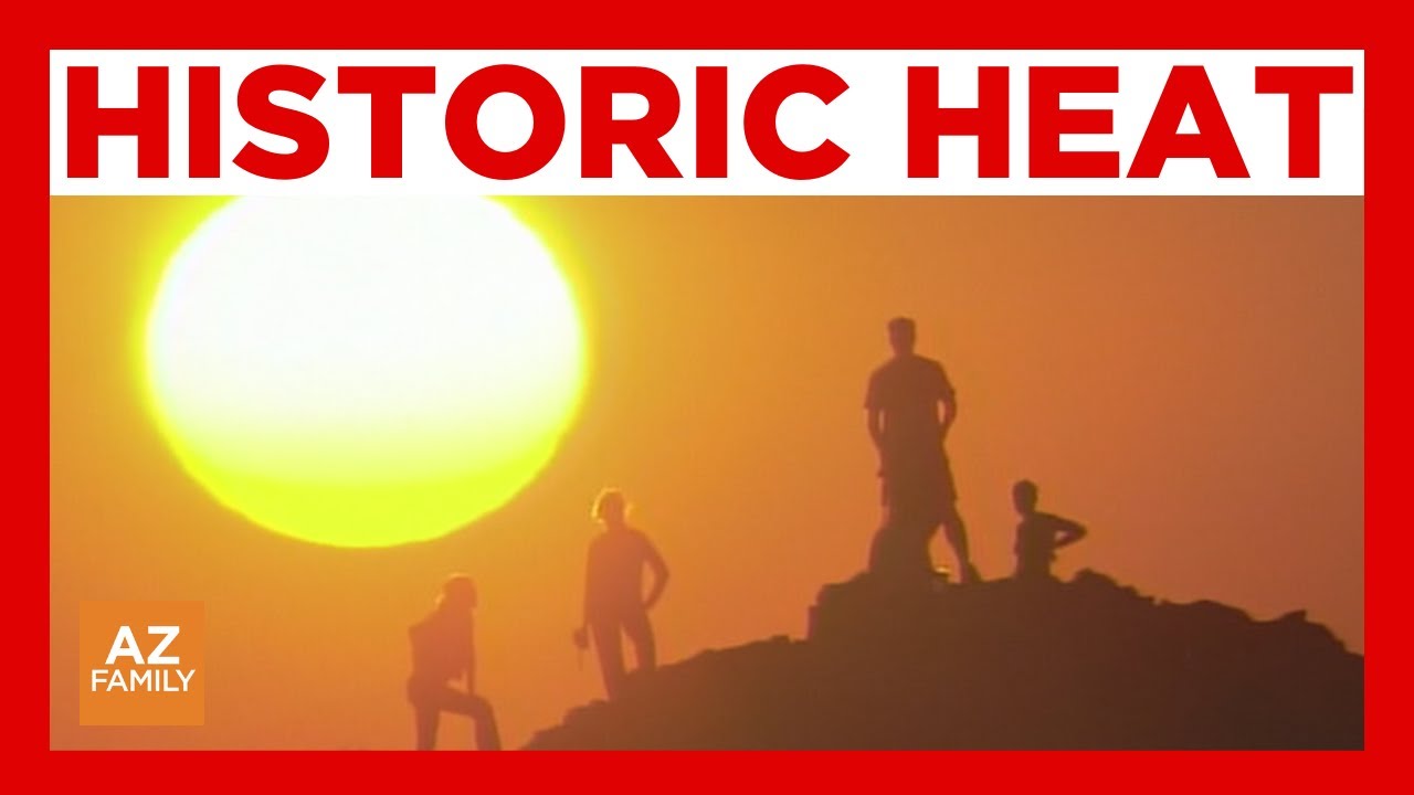 Record December heat hits Phoenix with more on the way - YouTube