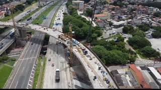 Nova Ponte sobre o Rio Tietê em Osasco - SP