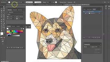 Part 1 Low-Poly Vector Illustration using Adobe Illustrator