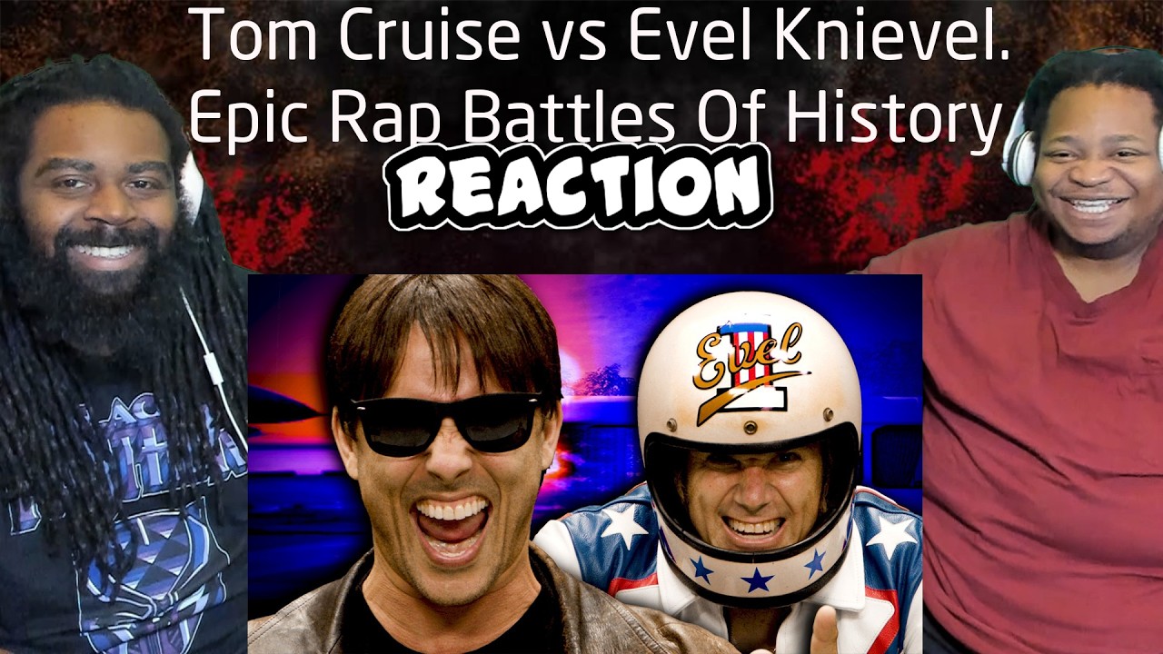 Tom Cruise vs Evel Knievel. Epic Rap Battles Of History | REACTION