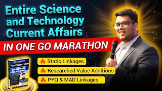 Prelims 2026 Final Science & Technology Marathon | All Questions Static & Current Linked |