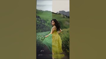 #shortsviral 😱 Lightroom Soft Green Tone Photo Editing #lightroom_editing